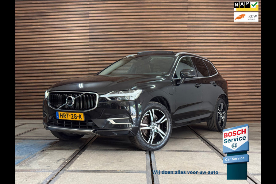 Volvo XC60 2.0 T8 Twin Engine AWD Momentum Pro | Panorama | Leder | 360camera | Adapt. Cruise | Stoel + stuurverwarming