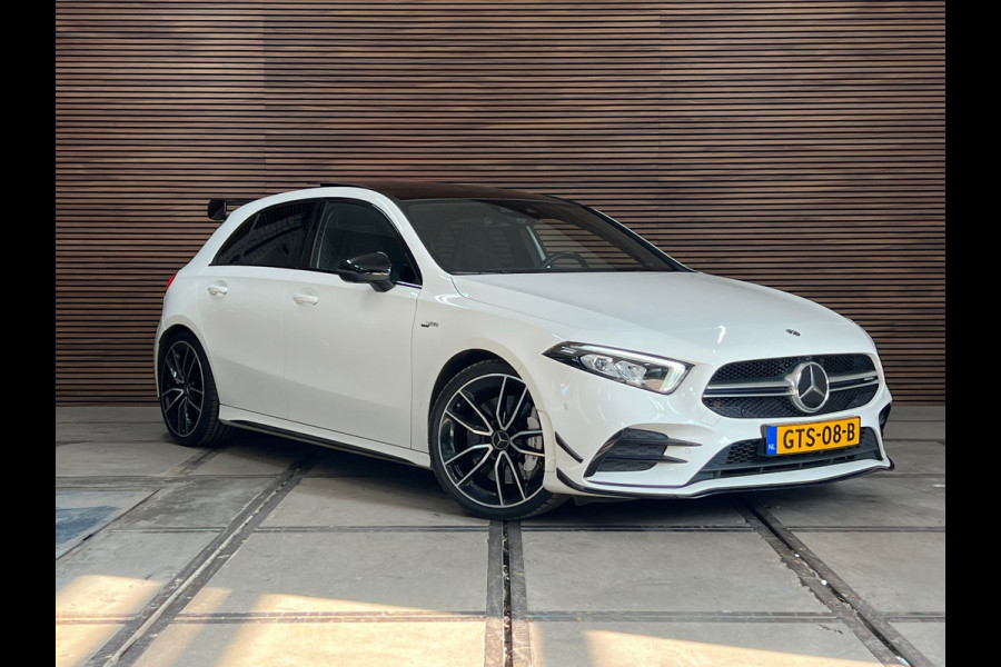 Mercedes-Benz A-Klasse AMG 35 4MATIC Night | FULL Option | Aero Pack | Performance Seats | Pano | Burmester | 360 Camera | Ambient
