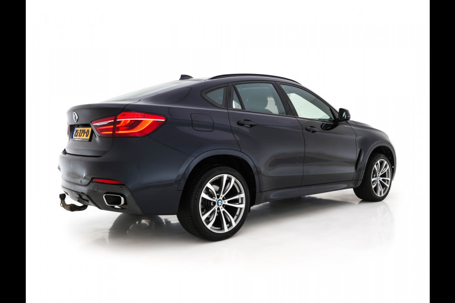 BMW X6 xDrive30d High Executive Design-Edition-Extravagance Aut. *PANO | LEATHER-ALCANTARA | FULL-LED | MEMORY-PACK | HEAD-UP | HIFI-SOUND | KEYLESS | DAB+ | BLIND-SPOT | CAMERA | HEATED-SPORTSEATS | SHIFTPADDLES | SOFTCLOSE | TOWBAR | 20''ALU*