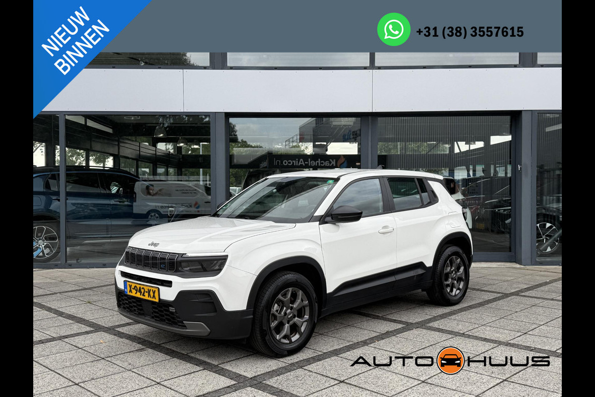 Jeep Avenger Longitude 54 kWh Aut. | Navi | Carplay | Stoelverwarming | Jeep Avenger Longitude 54 kWh Aut. | Navi | Carplay | Stoelverwarming |