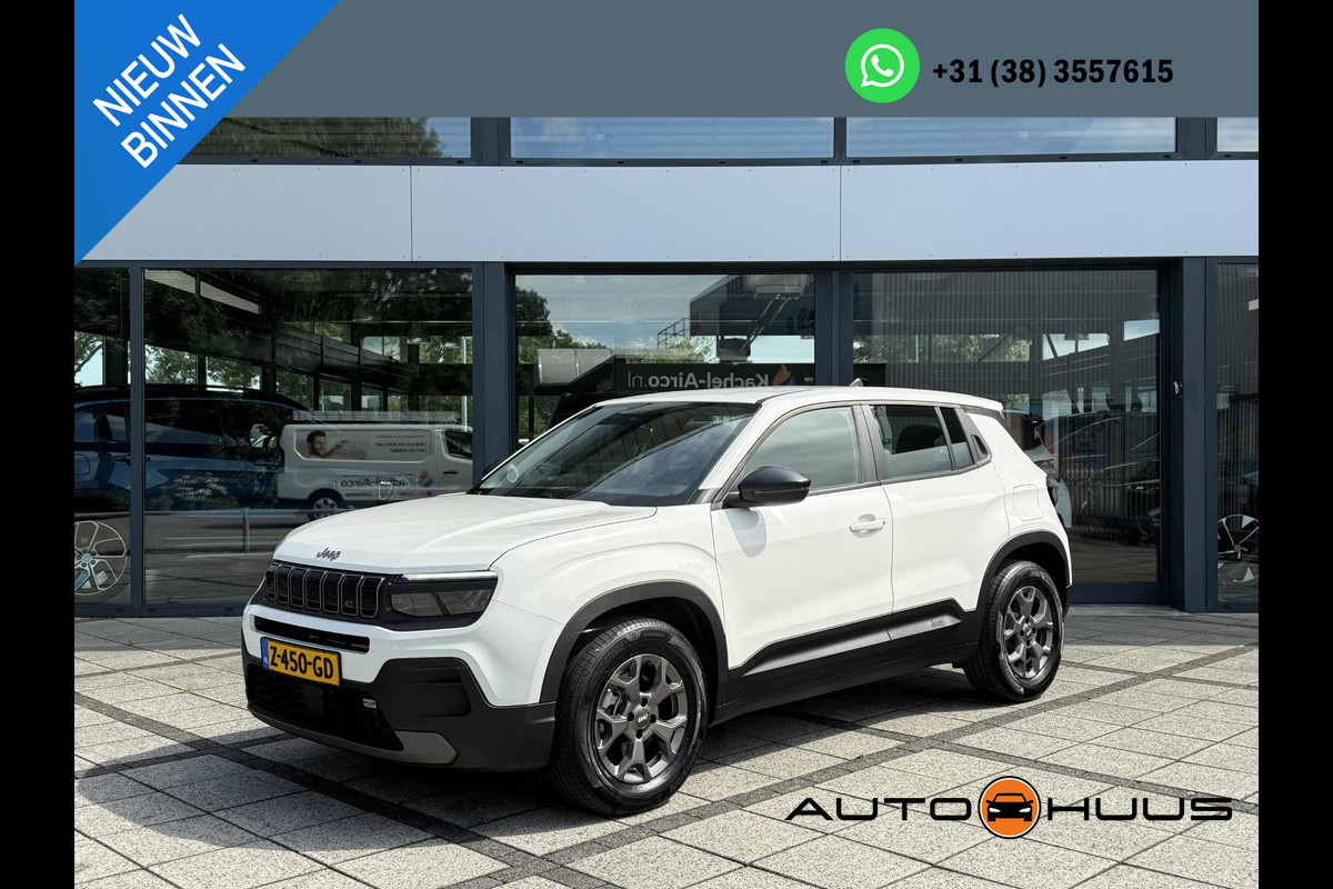 Jeep Avenger Longitude 54 kWh | Navi | Carplay | Stoelverwarming | Jeep Avenger Longitude 54 kWh | Navi | Carplay | Stoelverwarming |