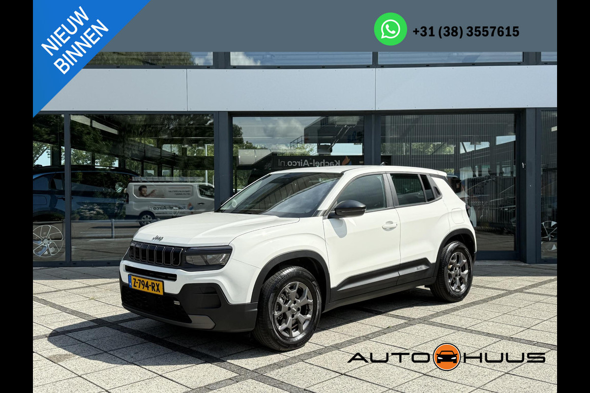 Jeep Avenger Longitude 54 kWh | Navi | Carplay | Stoelverwarming | Jeep Avenger Longitude 54 kWh | Navi | Carplay | Stoelverwarming |