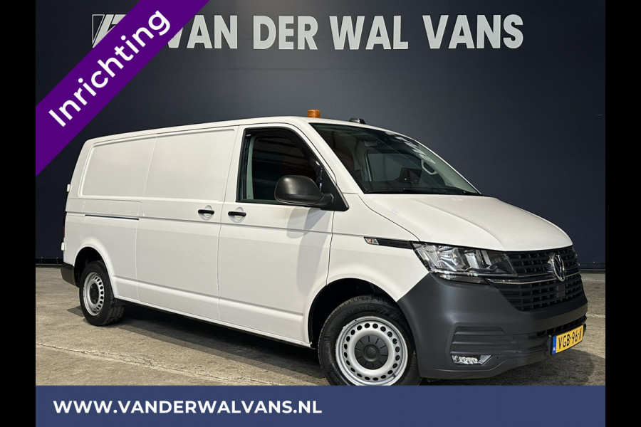 Volkswagen Transporter 2.0 TDI 150pk L2H1 Inrichting Euro6 Airco | Camera | Apple Carplay | Android Auto | 2500kg Trekhaak Cruisecontrol, Parkeersensoren
