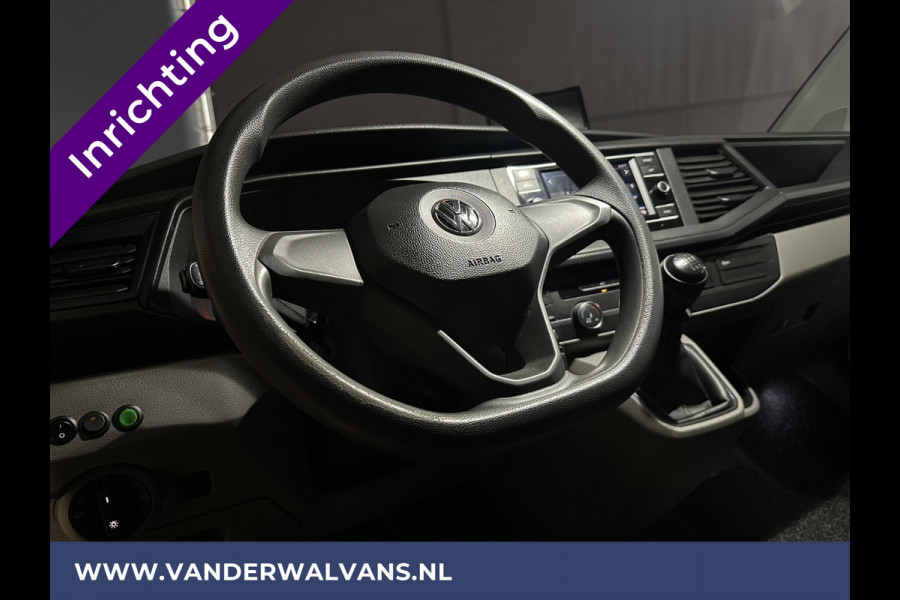 Volkswagen Transporter 2.0 TDI 150pk L2H1 Inrichting Euro6 Airco | Camera | Apple Carplay | Android Auto | 2500kg Trekhaak Cruisecontrol, Parkeersensoren