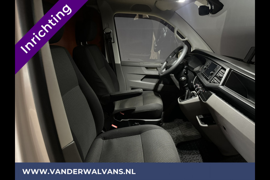 Volkswagen Transporter 2.0 TDI 150pk L2H1 Inrichting Euro6 Airco | Camera | Apple Carplay | Android Auto | 2500kg Trekhaak Cruisecontrol, Parkeersensoren