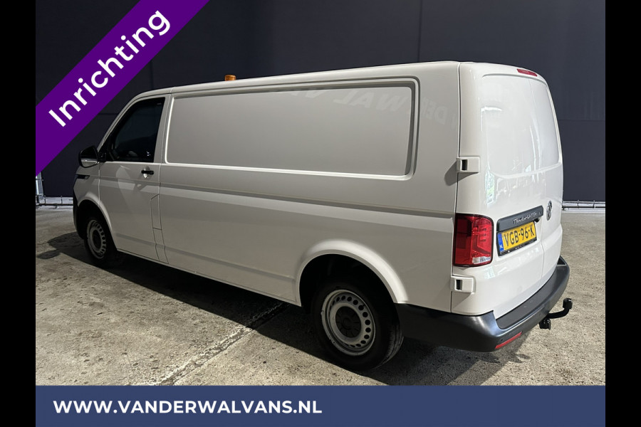 Volkswagen Transporter 2.0 TDI 150pk L2H1 Inrichting Euro6 Airco | Camera | Apple Carplay | Android Auto | 2500kg Trekhaak Cruisecontrol, Parkeersensoren