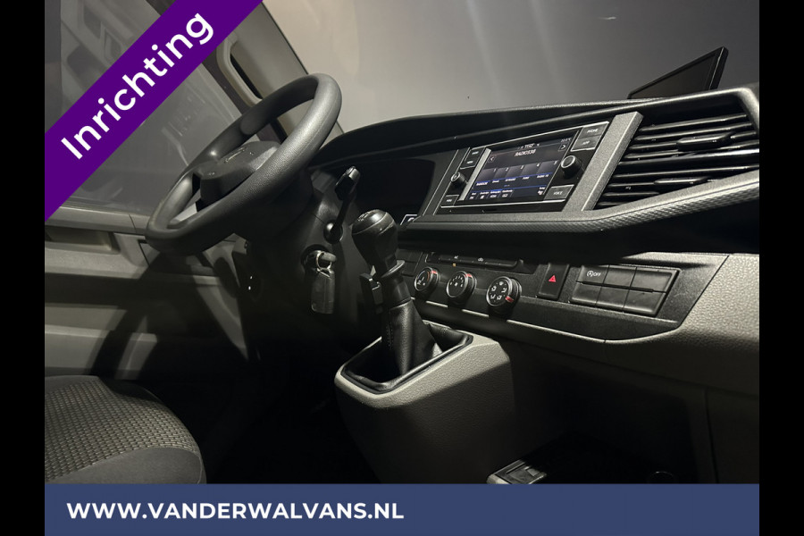 Volkswagen Transporter 2.0 TDI 150pk L2H1 Inrichting Euro6 Airco | Camera | Apple Carplay | Android Auto | 2500kg Trekhaak Cruisecontrol, Parkeersensoren