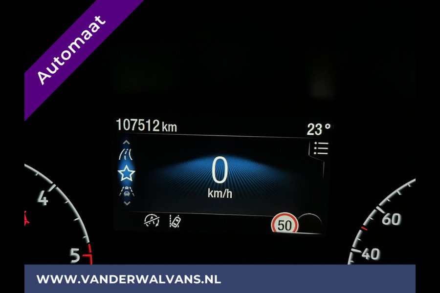 Ford Transit Custom 2.0 TDCI 131pk Automaat L1H1 Euro6 Airco | Camera | Navigatie | Adaptieve Cruisecontrol | Trekhaak | LED Verwarmde voorruit, Parkeersensoren, Bijrijdersbank