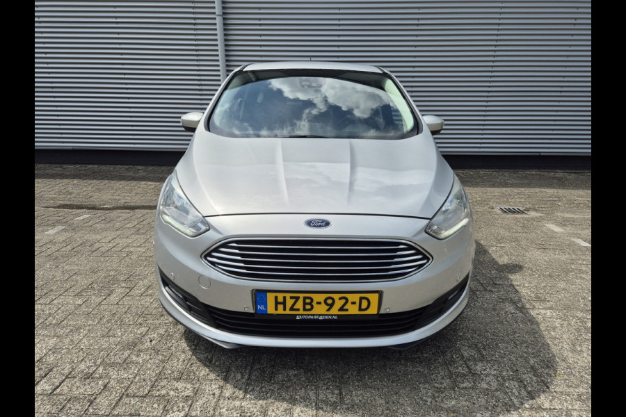 Ford C-MAX 1.5 Titanium Automaat, airco,cruise,android,navigatie/camera,stuur/stoelverwarming,afneembarehaak,parkeersensoren,