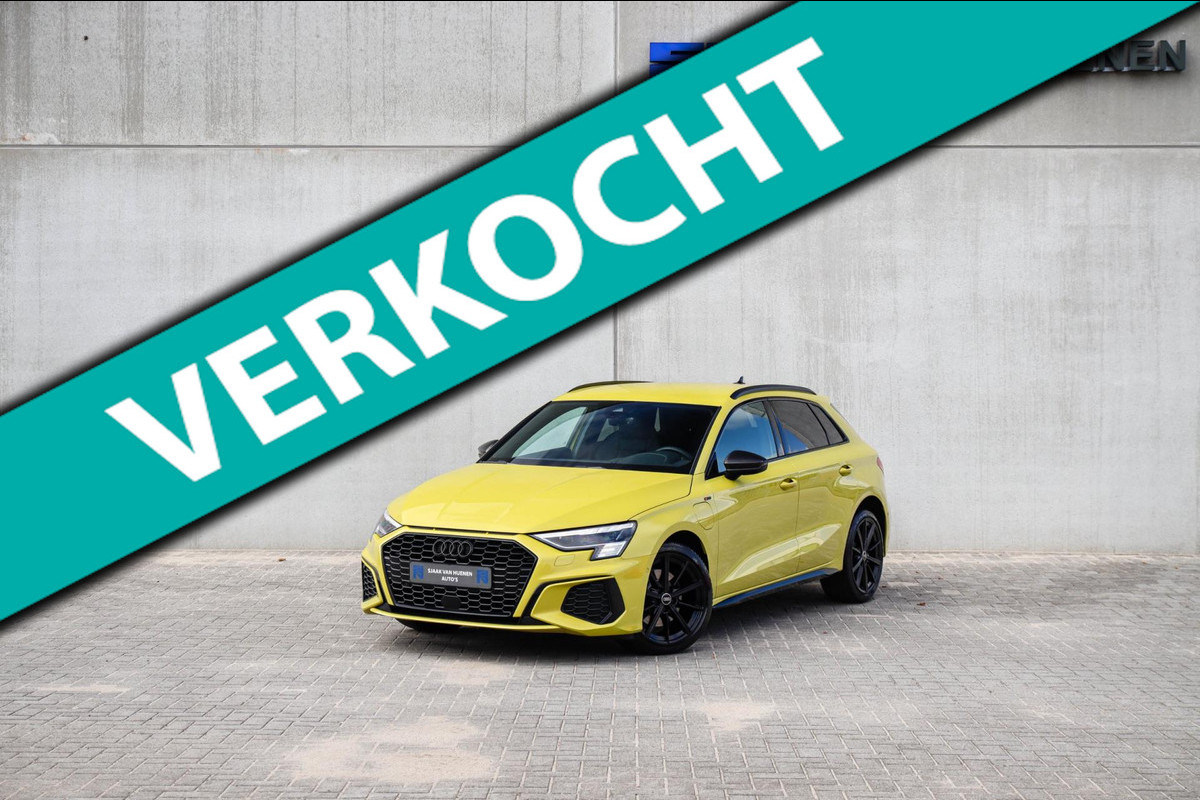 Audi A3 Sportback 40 TFSI e PHEV S Edition S-line 204pk S-Tronic|Virtual Cockpit|Kuipstoelen elektrisch|LED Matrix|Camera|Black|18 Audi A3 Sportback 40 TFSI e PHEV S Edition S-line 204pk S-Tronic|Virtual Cockpit|Kuipstoelen elektrisch|LED Matrix|Camera|Black|18