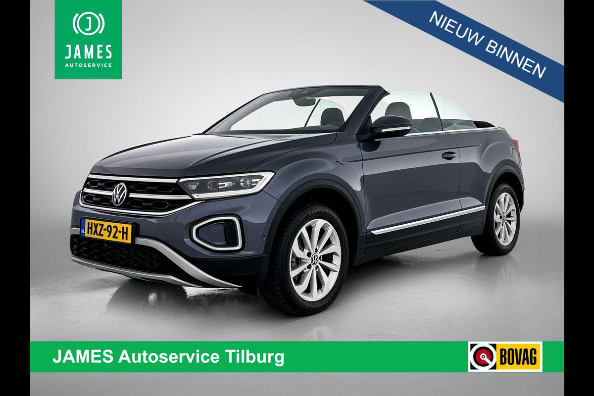 Volkswagen T-Roc Cabrio 1.0 TSI Style CAMERA CARPLAY IQ-Light AD-CRUISE Volkswagen T-Roc Cabrio 1.0 TSI Style CAMERA CARPLAY IQ-Light AD-CRUISE