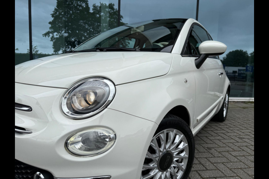 Fiat 500 1.2 Lounge - Media / Navi - Airco - Parkeerhulp - Panoramadak