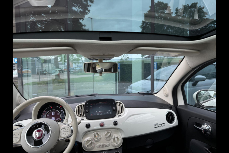 Fiat 500 1.2 Lounge - Media / Navi - Airco - Parkeerhulp - Panoramadak