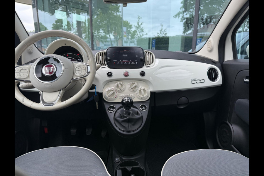 Fiat 500 1.2 Lounge - Media / Navi - Airco - Parkeerhulp - Panoramadak