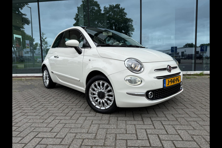 Fiat 500 1.2 Lounge - Media / Navi - Airco - Parkeerhulp - Panoramadak