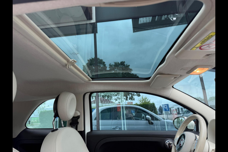 Fiat 500 1.2 Lounge - Media / Navi - Airco - Parkeerhulp - Panoramadak