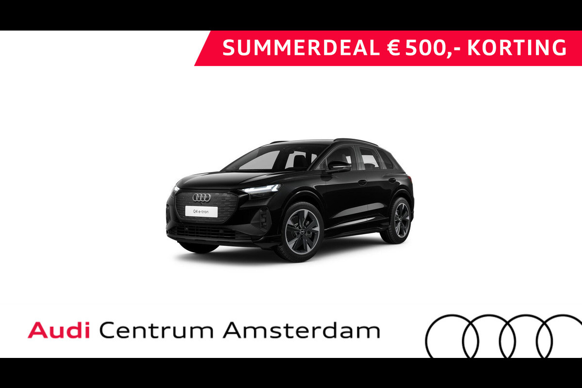 Audi Q4 e-tron 40 Launch edition Advanced 77 kWh 204pk | Navigatie | Keyless-pakket | Sonos Premium Sound | 20 inch Lichtmetalen velgen Audi Q4 e-tron 40 Launch edition Advanced 77 kWh 204pk | Navigatie | Keyless-pakket | Sonos Premium Sound | 20 inch Lichtmetalen velgen