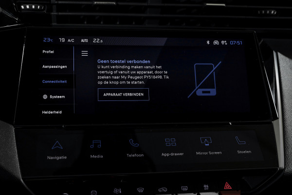 Peugeot 308 1.2 PureTech 130 PK GT - Automaat | 3D Dig. Cockpit | Adapt. Cruise | Stoelverwarming | Camera | PDC | NAV + App Connect | ECC | LM 18'' |