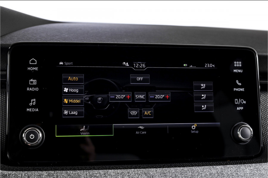 Škoda Kamiq 1.0 TSI 110 PK Business Edition - Automaat | Dig. Cockpit | Adapt. Cruise | Stoel-+Stuurverw. | PDC | App. Connect | ECC | LED | Elek. Klep | DAB | LM 16" |