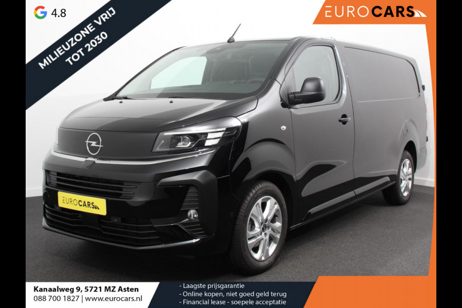 Opel Vivaro 2.0 BlueHDi 180 S&S L3 Automaat Apple Carplay /  Android Auto Parkeersensoren V+A Trekhaak Camera Navigatie Cruise Control LED koplampen houten afwerking laadruimte