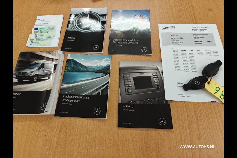 Mercedes-Benz Sprinter 314 2.2 CDI 366 EHD, Euro 6, Lang hoog , lage km , airco , cruise , camera , 1e eig