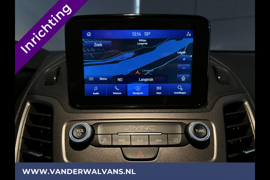 Ford Transit Connect 1.5 EcoBlue 120pk L1H1 Inrichting Euro6 Airco | Camera | Navigatie | Apple Carplay | LM velgen Android Auto, Cruisecontrol, Trekhaak, Parkeersensoren, Stoelverwarming, Verwarmde voorruit