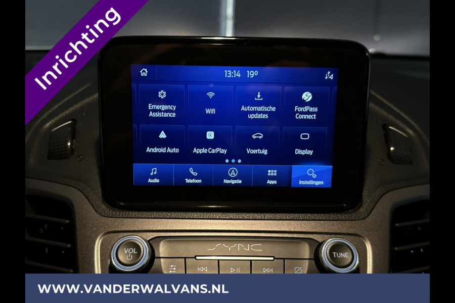 Ford Transit Connect 1.5 EcoBlue 120pk L1H1 Inrichting Euro6 Airco | Camera | Navigatie | Apple Carplay | LM velgen Android Auto, Cruisecontrol, Trekhaak, Parkeersensoren, Stoelverwarming, Verwarmde voorruit