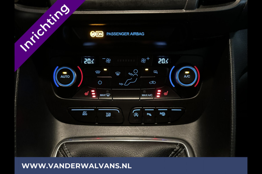 Ford Transit Connect 1.5 EcoBlue 120pk L1H1 Inrichting Euro6 Airco | Camera | Navigatie | Apple Carplay | LM velgen Android Auto, Cruisecontrol, Trekhaak, Parkeersensoren, Stoelverwarming, Verwarmde voorruit