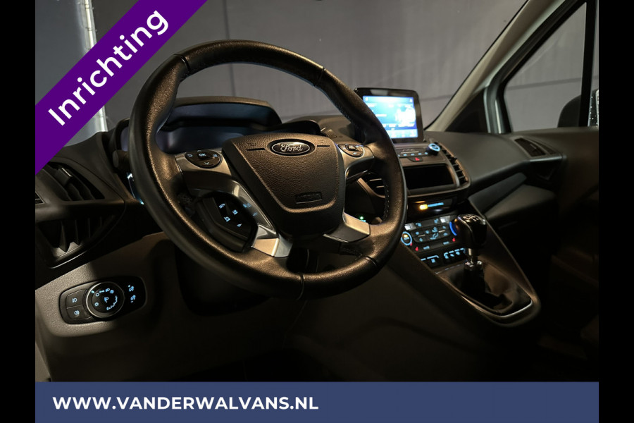 Ford Transit Connect 1.5 EcoBlue 120pk L1H1 Inrichting Euro6 Airco | Camera | Navigatie | Apple Carplay | LM velgen Android Auto, Cruisecontrol, Trekhaak, Parkeersensoren, Stoelverwarming, Verwarmde voorruit
