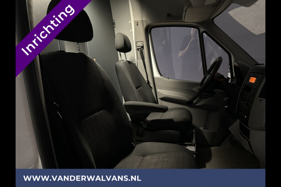 Mercedes-Benz Sprinter 311 CDI Automaat L3H2 *POST NL inrichting* Euro6 Camera schappen, doorloopdeur, 270 gr. achterdeuren, sidebars