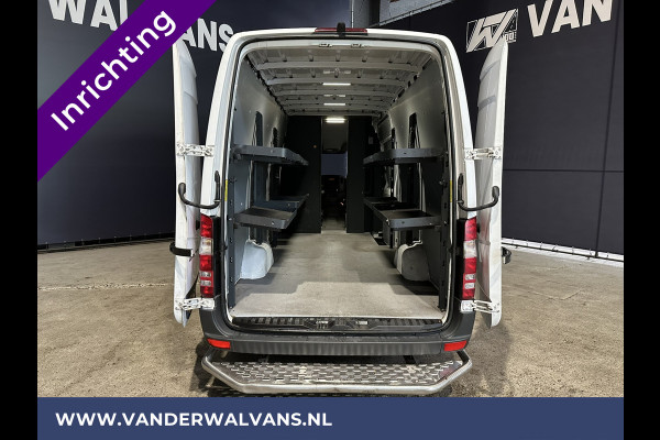 Mercedes-Benz Sprinter 311 CDI Automaat L3H2 *POST NL inrichting* Euro6 Camera schappen, doorloopdeur, 270 gr. achterdeuren, sidebars