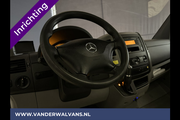 Mercedes-Benz Sprinter 311 CDI Automaat L3H2 *POST NL inrichting* Euro6 Camera schappen, doorloopdeur, 270 gr. achterdeuren, sidebars