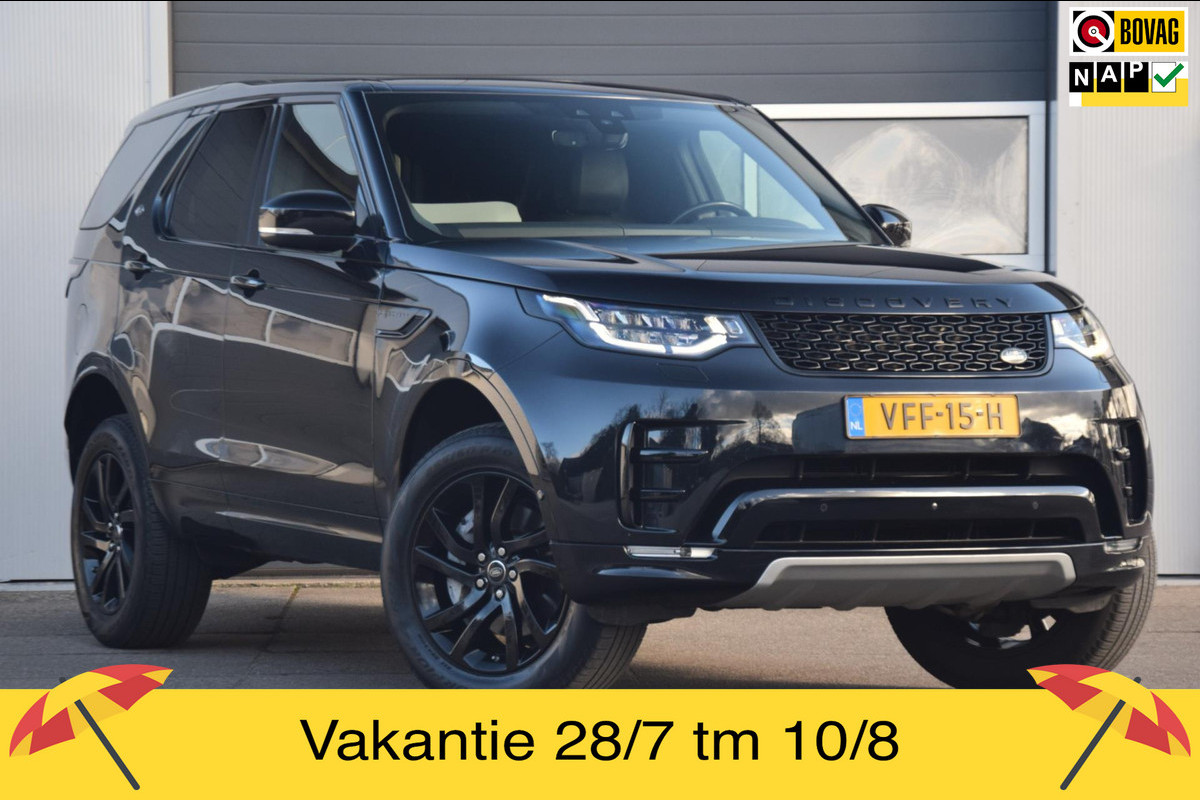 Land Rover Discovery 3.0 Sd6 HSE Luxury TREHAAK/OPENDAK/LEER grijskenteken Land Rover Discovery 3.0 Sd6 HSE Luxury TREHAAK/OPENDAK/LEER grijskenteken