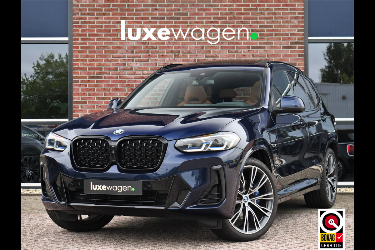 BMW X3 xDrive30e M-Sport Pano M-zetels Trekh 21inch 360 HUD Laser BMW X3 xDrive30e M-Sport Pano M-zetels Trekh 21inch 360 HUD Laser