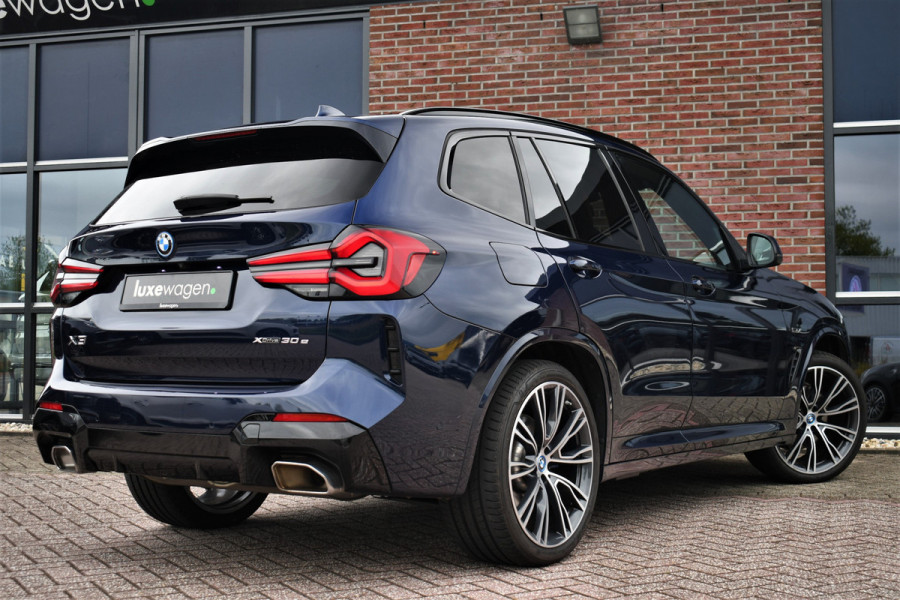 BMW X3 xDrive30e M-Sport Pano M-zetels Trekh 21inch 360 HUD Laser