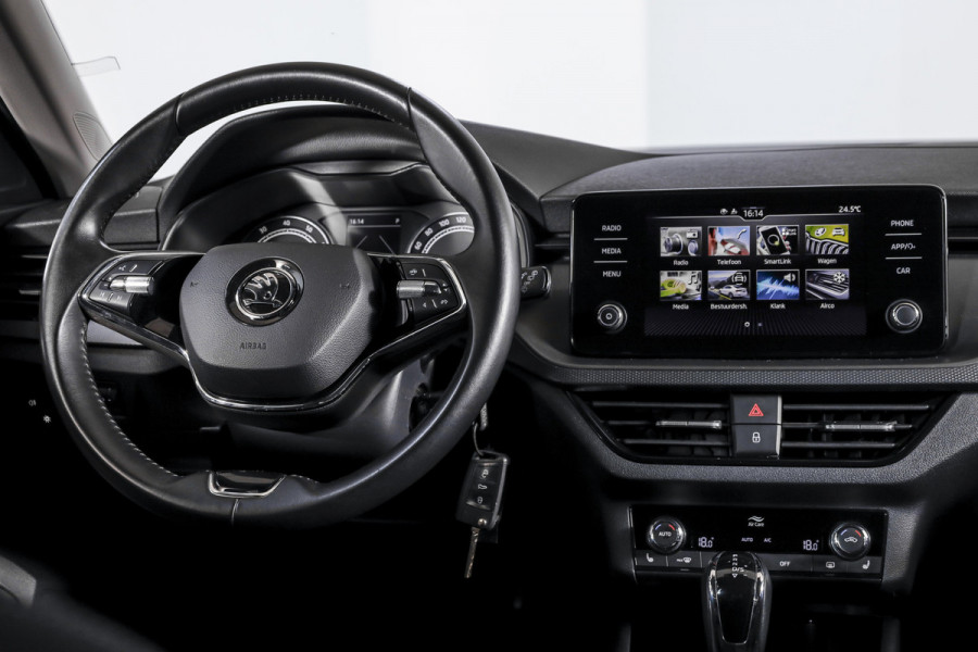 Škoda Kamiq 1.0 TSI Ambition - Automaat | Cruise | Stoelverw. | Camera+PDC | App.Connect | Auto.Airco | LM 16" | 4259