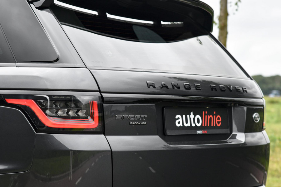 Land Rover Range Rover Sport P400e HSE Dynamic. Pano, Luchtv, Memory, Meridian, Keyless, Camera, CarPlay!