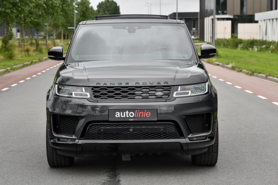 Land Rover Range Rover Sport P400e HSE Dynamic. Pano, Luchtv, Memory, Meridian, Keyless, Camera, CarPlay!