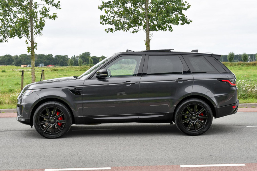 Land Rover Range Rover Sport P400e HSE Dynamic. Pano, Luchtv, Memory, Meridian, Keyless, Camera, CarPlay!