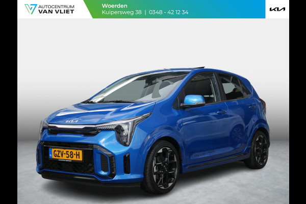 Kia Picanto 1.0 DPI GT-Line | Cruise | Clima | Carplay | Camera | Stoel-stuurverwarming | Schuif-kanteldak |