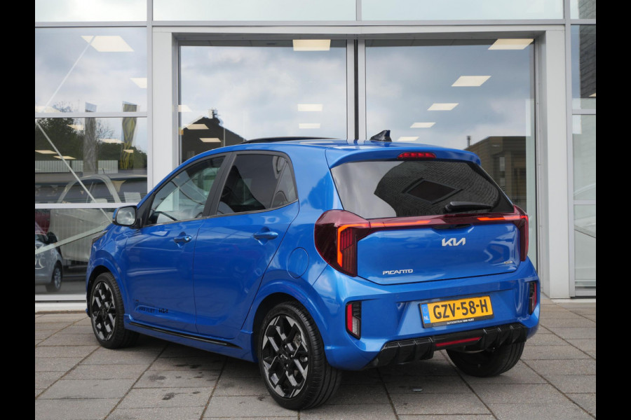 Kia Picanto 1.0 DPI GT-Line | Cruise | Clima | Carplay | Camera | Stoel-stuurverwarming | Schuif-kanteldak |