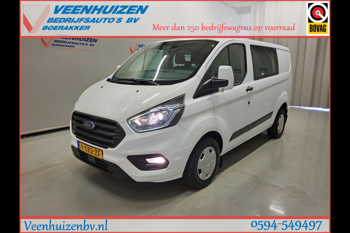 Ford Transit Custom 2.0TDCI Dubbele Cabine Euro 6! Ford Transit Custom 2.0TDCI Dubbele Cabine Euro 6!