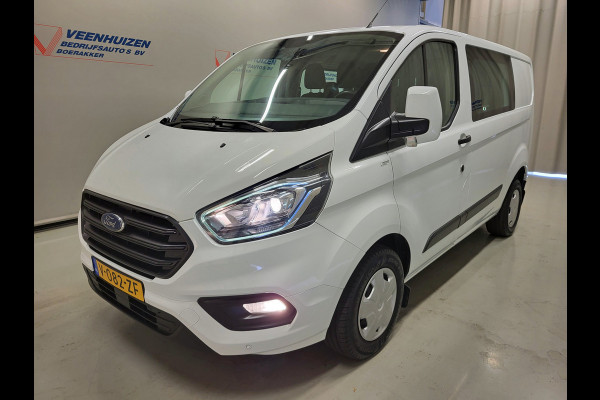 Ford Transit Custom 2.0TDCI Dubbele Cabine Euro 6!