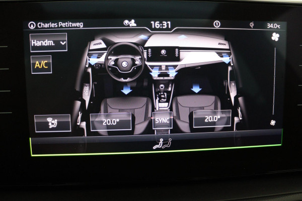Škoda SCALA 1.0 TSI Sport Business (STOELVERWARMING, CRUISE CONTROL, PARKEERSENSOREN, NAVIGATIE, AUTOMAAT)