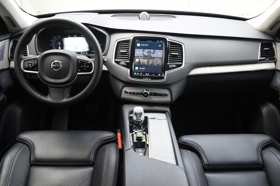 Volvo XC90 T8 455PK Automaat AWD Ultimate Dark / Bowers & Wilkins / Luchtvering / Head Up Display / 360 Camera / Massagestoelen / Gelaagde Zijruiten / Trekhaak /