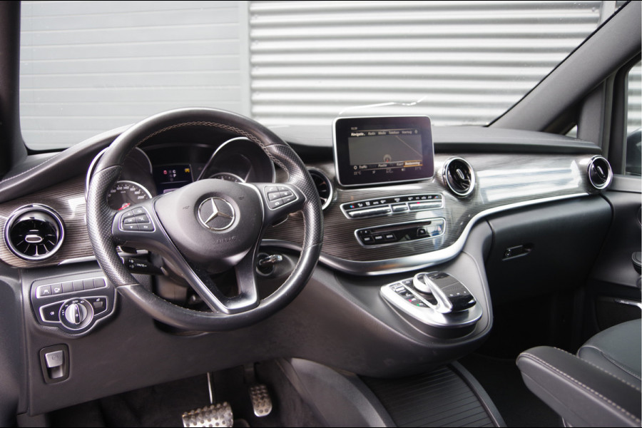 Mercedes-Benz V-Klasse 300d AMG L2 DC-5P, 2X ELEKTR. SCHUIFDEUR, BURMESTER, LED, LEDER, 360 CAMERA, CRUISE, CLIMA, PARKEERSENSOREN, NL AUTO, NAP