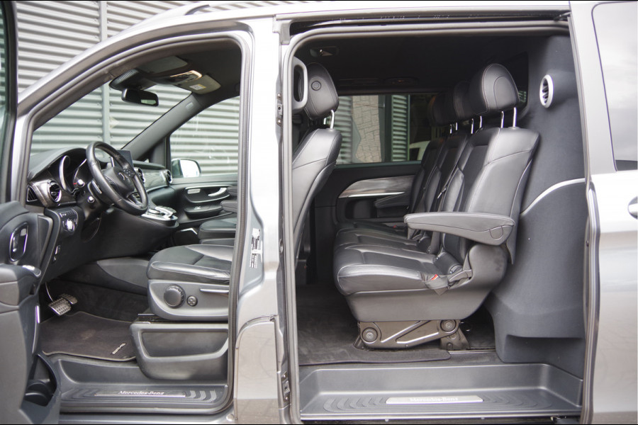 Mercedes-Benz V-Klasse 300d AMG L2 DC-5P, 2X ELEKTR. SCHUIFDEUR, BURMESTER, LED, LEDER, 360 CAMERA, CRUISE, CLIMA, PARKEERSENSOREN, NL AUTO, NAP