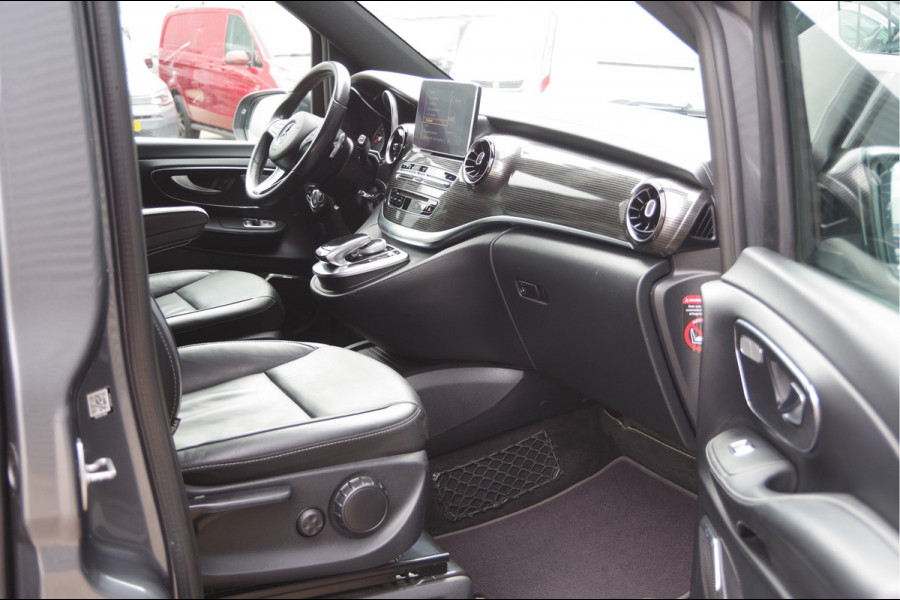 Mercedes-Benz V-Klasse 300d AMG L2 DC-5P, 2X ELEKTR. SCHUIFDEUR, BURMESTER, LED, LEDER, 360 CAMERA, CRUISE, CLIMA, PARKEERSENSOREN, NL AUTO, NAP