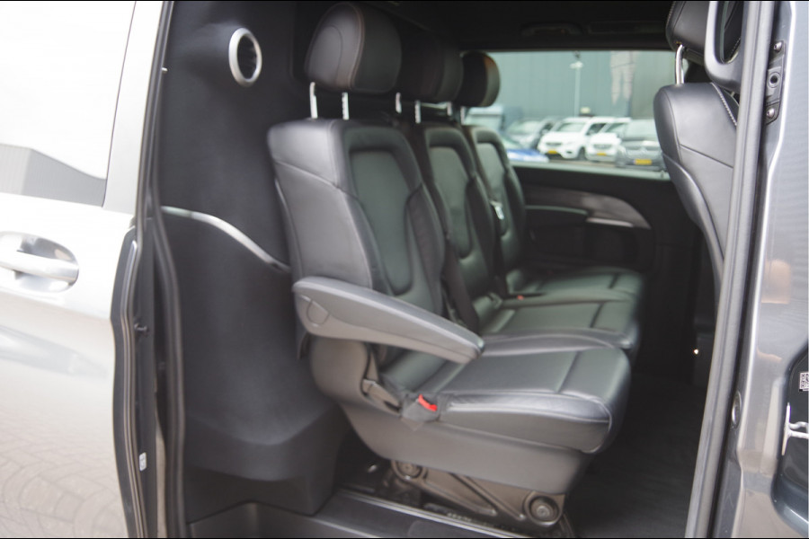 Mercedes-Benz V-Klasse 300d AMG L2 DC-5P, 2X ELEKTR. SCHUIFDEUR, BURMESTER, LED, LEDER, 360 CAMERA, CRUISE, CLIMA, PARKEERSENSOREN, NL AUTO, NAP