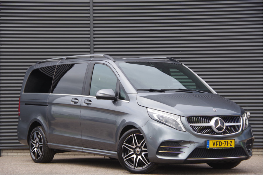 Mercedes-Benz V-Klasse 300d AMG L2 DC-5P, 2X ELEKTR. SCHUIFDEUR, BURMESTER, LED, LEDER, 360 CAMERA, CRUISE, CLIMA, PARKEERSENSOREN, NL AUTO, NAP